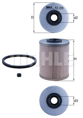 MAHLE Kraftstofffilter