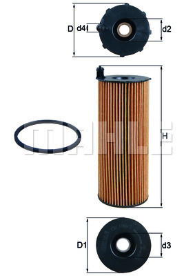 MAHLE Ölfilter