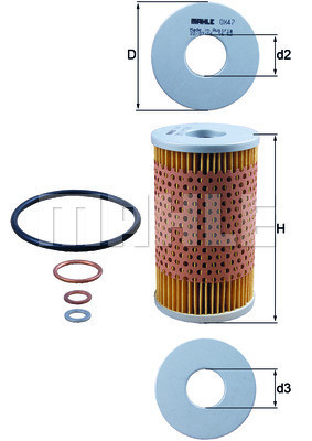 MAHLE Ölfilter