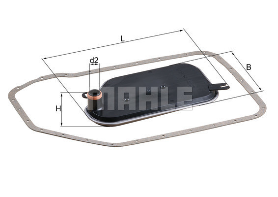 MAHLE Hydraulikfilter, Automatikgetriebe