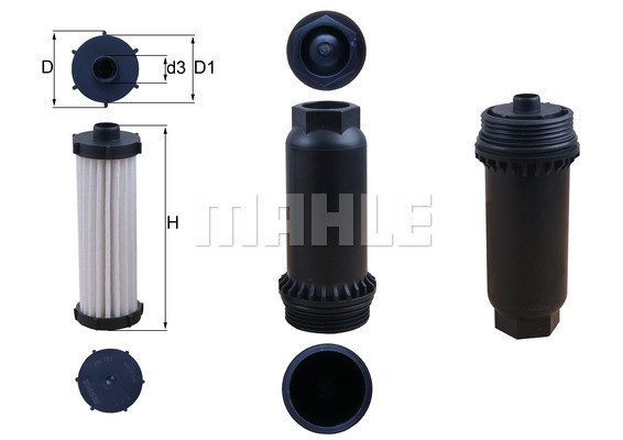 MAHLE Hydraulikfilter, Automatikgetriebe MAHLE Hydraulikfilter, Automatikgetriebe
