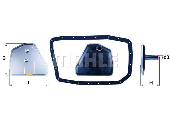 MAHLE Hydraulikfilter, Automatikgetriebe