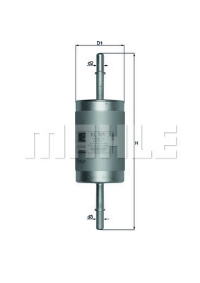 MAHLE Kraftstofffilter