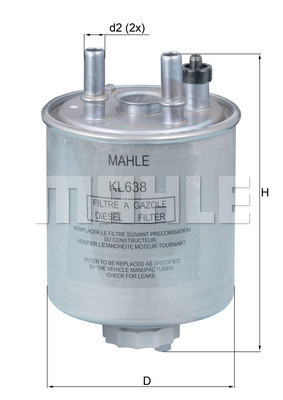 MAHLE Kraftstofffilter