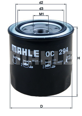 MAHLE Ölfilter