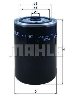 MAHLE Kraftstofffilter MAHLE Kraftstofffilter