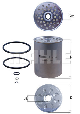 MAHLE Kraftstofffilter MAHLE Kraftstofffilter
