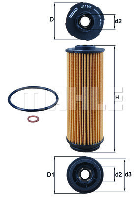 MAHLE Ölfilter