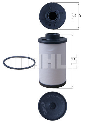 MAHLE Hydraulikfilter, Automatikgetriebe