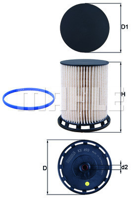 MAHLE Kraftstofffilter MAHLE Kraftstofffilter