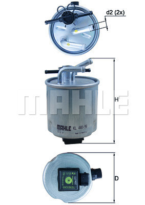 MAHLE Kraftstofffilter