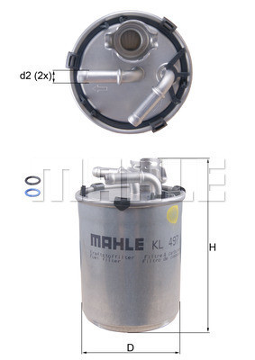 MAHLE Kraftstofffilter