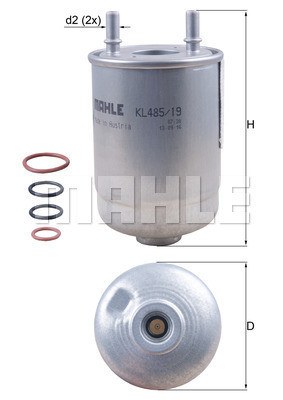 MAHLE Kraftstofffilter