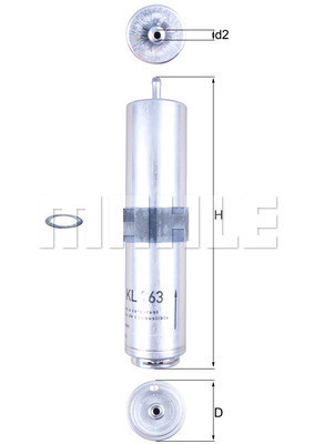 MAHLE Kraftstofffilter