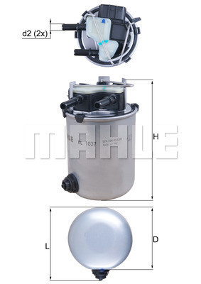 MAHLE Kraftstofffilter