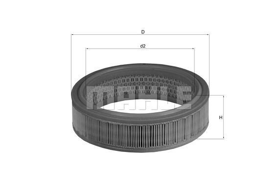 MAHLE Luftfilter
