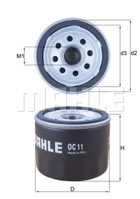 MAHLE Ölfilter