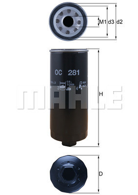 MAHLE Ölfilter MAHLE Ölfilter
