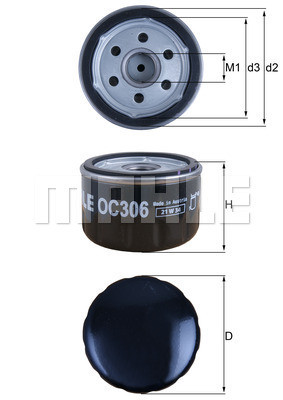 MAHLE Ölfilter MAHLE Ölfilter