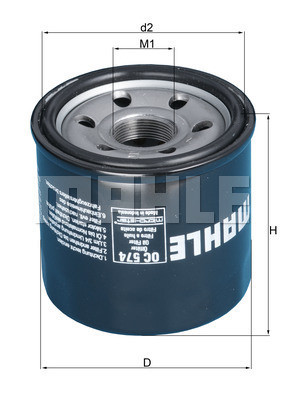 MAHLE Ölfilter