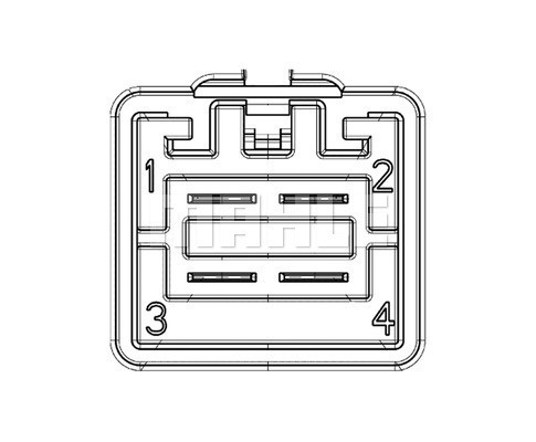 MAHLE Widerstand, Innenraumgebläse