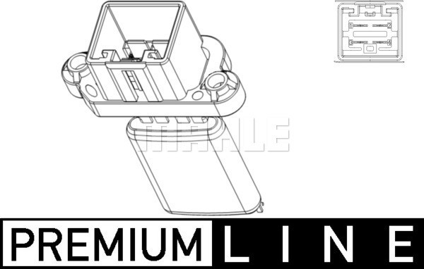 MAHLE Widerstand, Innenraumgebläse