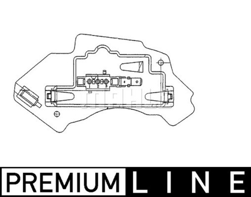 MAHLE Regler, Innenraumgebläse MAHLE Regler, Innenraumgebläse