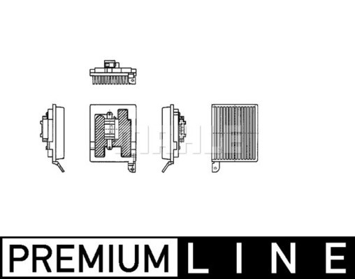 MAHLE Regler, Innenraumgebläse