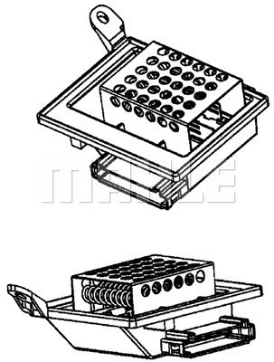 MAHLE Widerstand, Innenraumgebläse