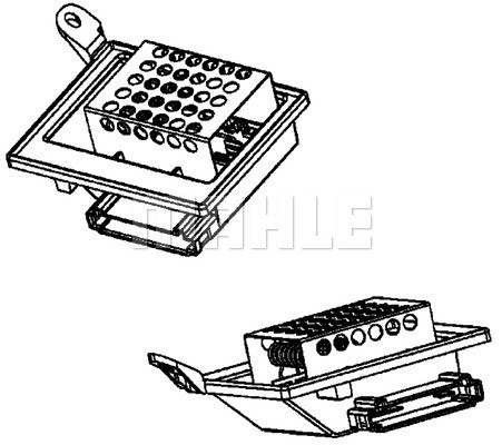 MAHLE Widerstand, Innenraumgebläse