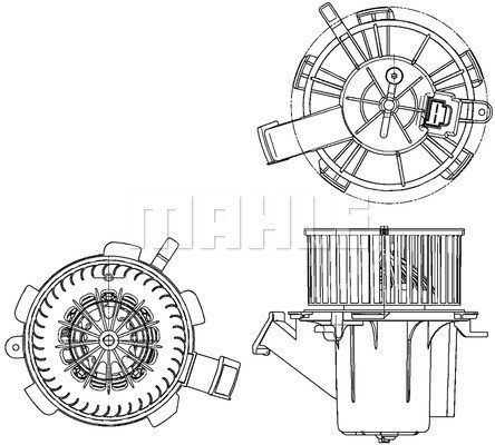 MAHLE Innenraumgebläse MAHLE Innenraumgebläse