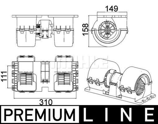 MAHLE Innenraumgebläse