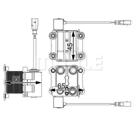 MAHLE Kühler, Antriebsbatterie