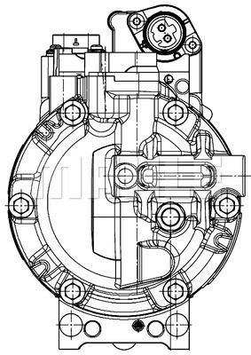 MAHLE Kompressor, Klimaanlage