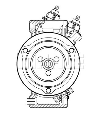 MAHLE Kompressor, Klimaanlage