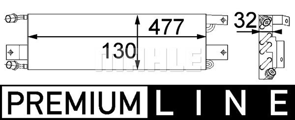 MAHLE Kondensator, Klimaanlage