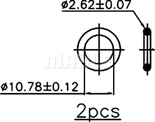 MAHLE Kondensator, Klimaanlage