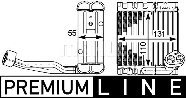 MAHLE Verdampfer, Klimaanlage