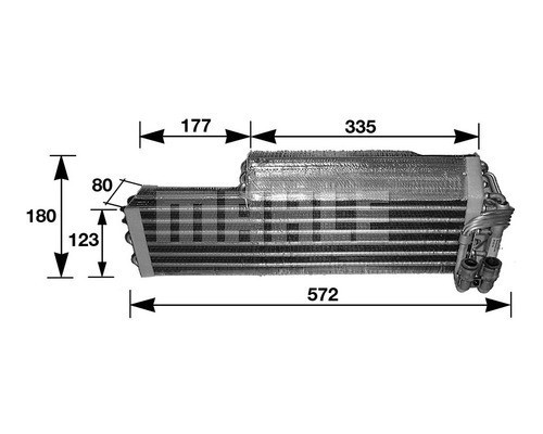 MAHLE Verdampfer, Klimaanlage