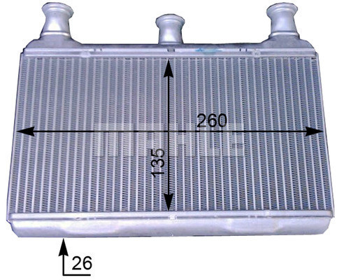 MAHLE Wärmetauscher, Innenraumheizung