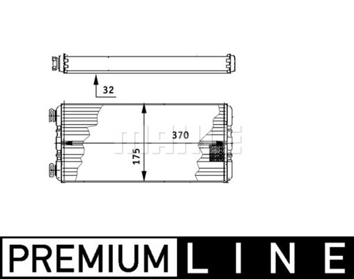 MAHLE Wärmetauscher, Innenraumheizung