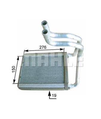 MAHLE Wärmetauscher, Innenraumheizung