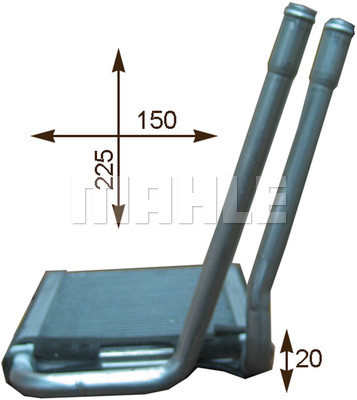 MAHLE Wärmetauscher, Innenraumheizung