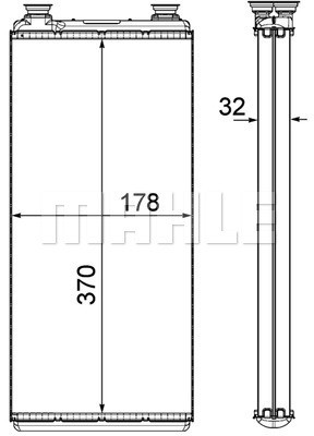 MAHLE Wärmetauscher, Innenraumheizung