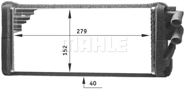 MAHLE Wärmetauscher, Innenraumheizung
