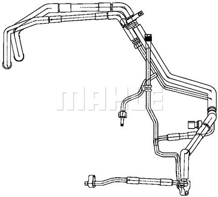 MAHLE Hochdruck-/Niederdruckleitung, Klimaanlage