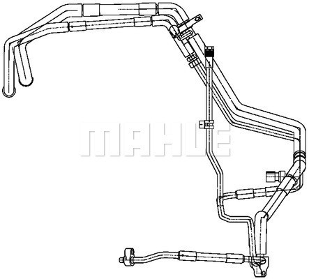 MAHLE Hochdruck-/Niederdruckleitung, Klimaanlage