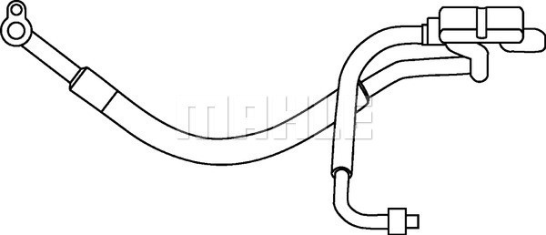 MAHLE Hochdruck-/Niederdruckleitung, Klimaanlage