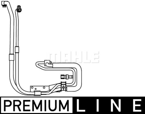 MAHLE Hochdruck-/Niederdruckleitung, Klimaanlage