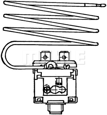 MAHLE Temperaturschalter, Klimalüfter